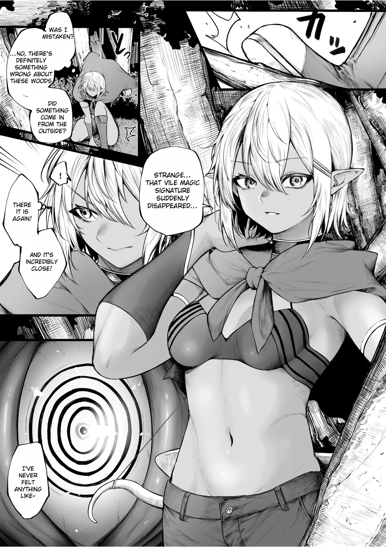Dark Elf ga Saimin de Mechakucha ni Sarechau Hanashi