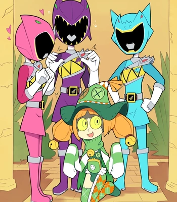 Luckyrou Ft Kyoryuger Gals