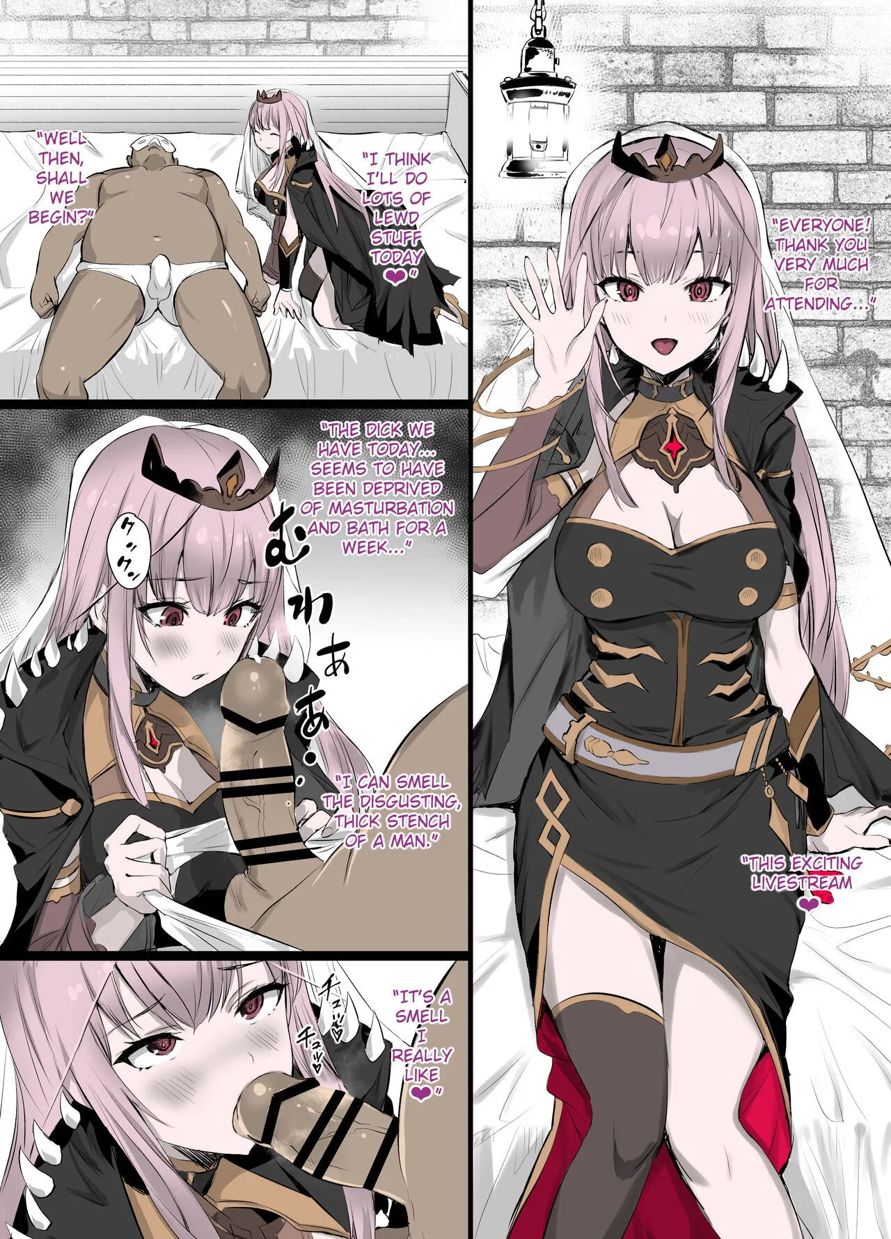 Mori Calliope-chan no Ura Haishin - Colorized