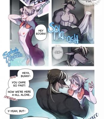 Typical Morning In The Boys' Bathhouse